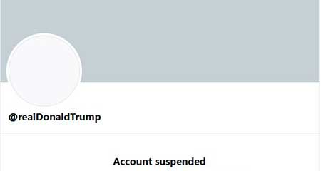 Twitter cierra la cuenta del Presidente Donald Trump