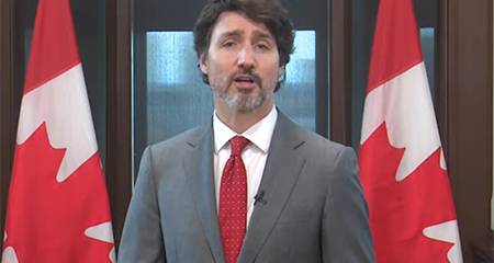 Primer ministro de Canadá, Justin Trudeau, anuncia que contrajo covid-19 por segunda vez