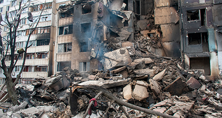 Rusia bombradea la ciudad ucraniana de Sloviansk