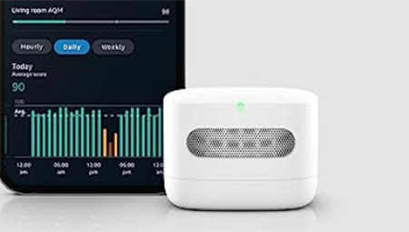 Technology: Smart Air Quality Monitor - Know your air, Works with Alexa - A Certified for Humans Device