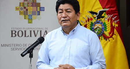 Ministro boliviano asegura que Evo Morales insta a los bloqueos porque “está aferrado a la candidatura”